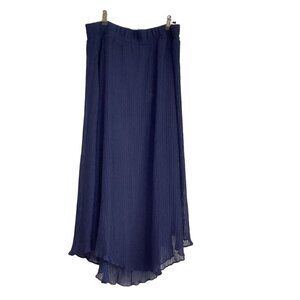New York Company Women's Asymmetrical Pleated Skirt size M